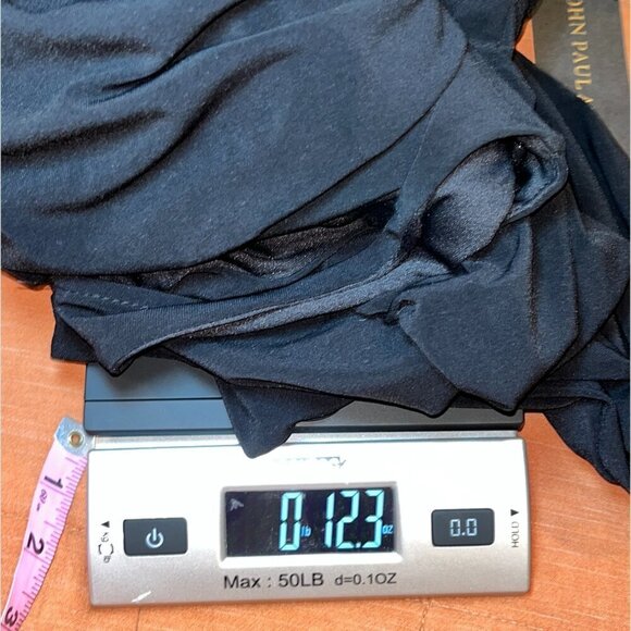 Y2K. Joseph Ribkoff Black Sleeveless V-Neck Bubble Mini  Dress Women’s Size 4 - Picture 8 of 8